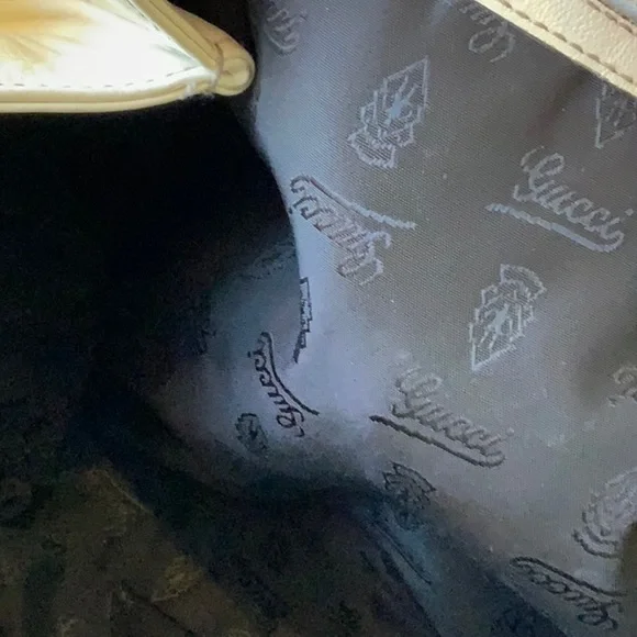 Gucci cream leather handbag - Picture 7 of 16